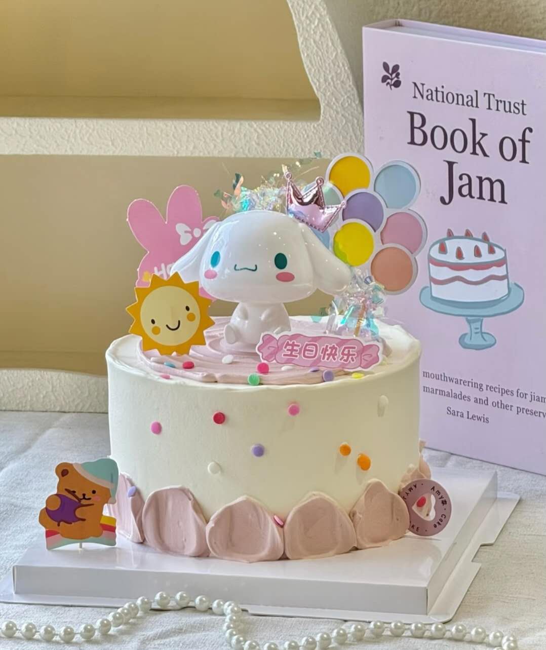 兔兔生日蛋糕 Bunny birthday cake