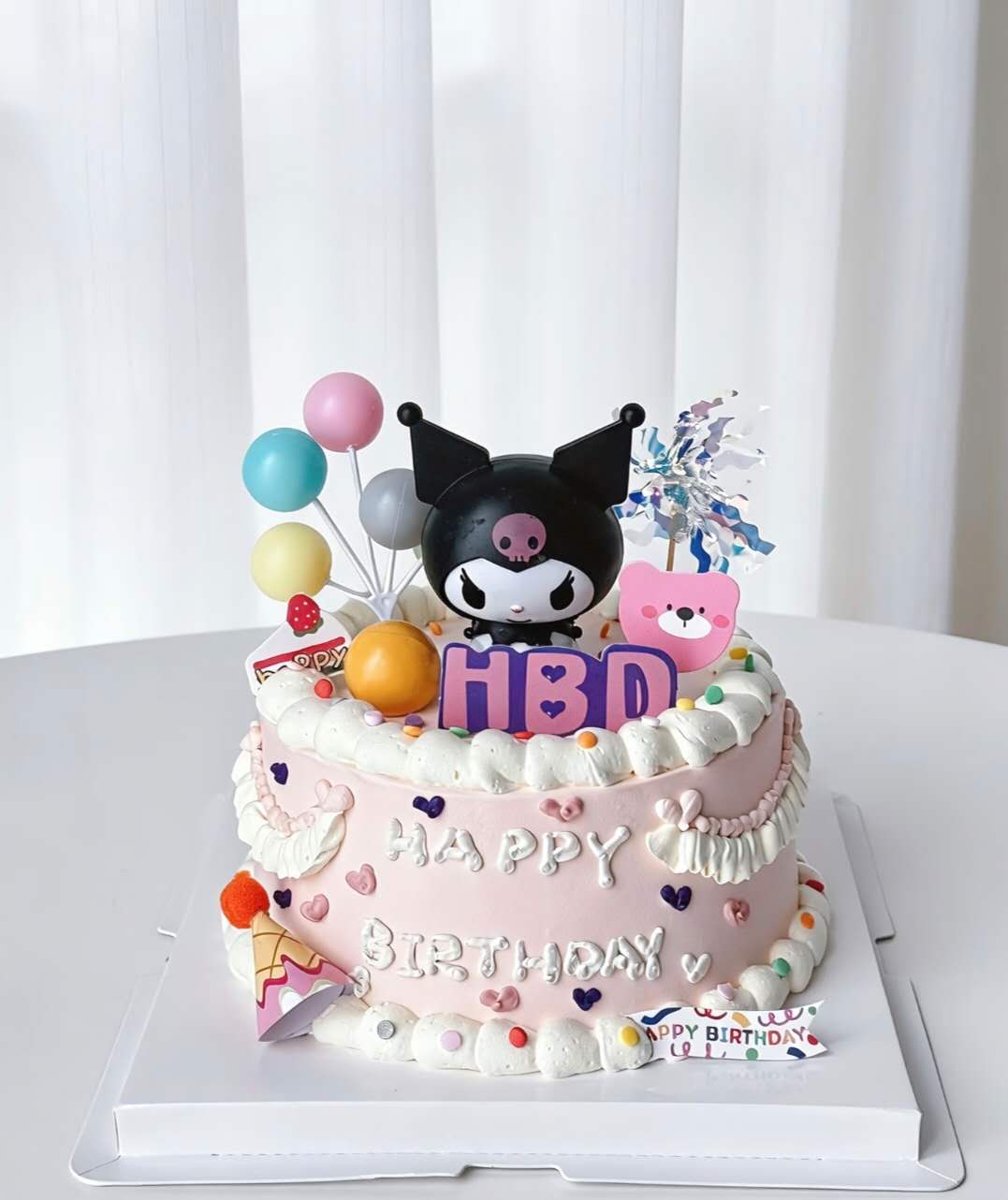 Kuromi 生日蛋糕 Kuromi birthday cake